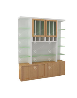 KOMİDİN VE RAFLAR (BRD-003) resmi